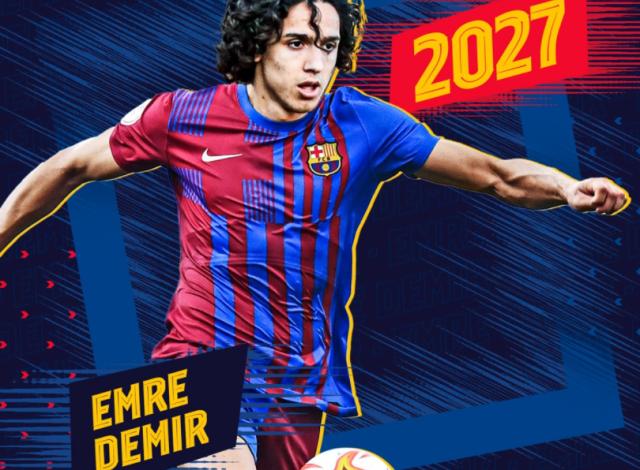 博亚体育官网-【官方】巴萨预订17岁土耳其天才 球员明夏加入B队